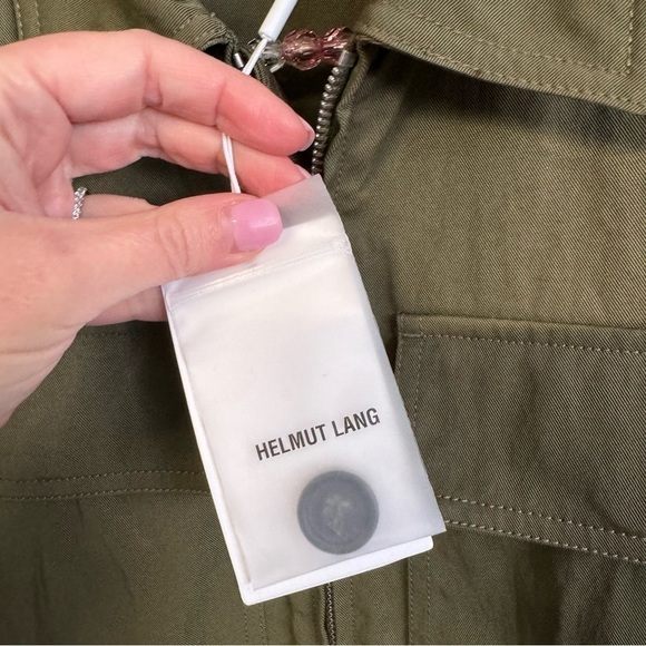 NWT Helmut Lang Khaki Utility Jumpsuit burnt olive - Picture 6 of 16